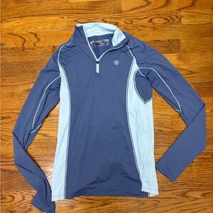 Ariat Tek Women's Tri Factor 1/4 Zip Baselayer XS